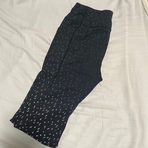 Cropped Oiselle reflective leggings